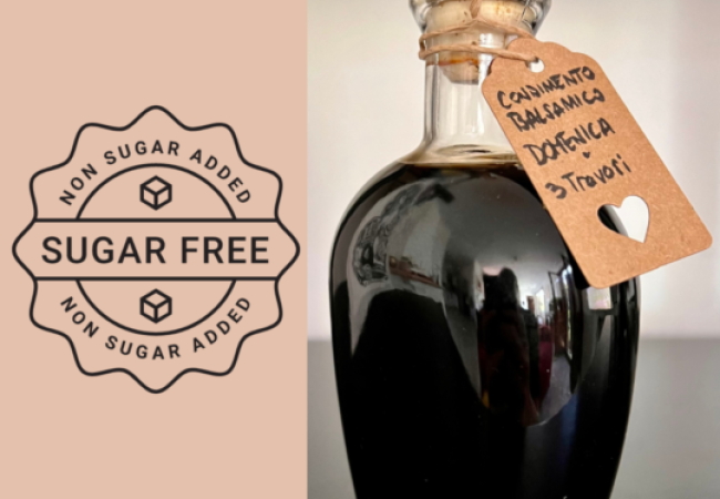 aceto balsamico da condimento Domenica senza zuccheri aggiunti