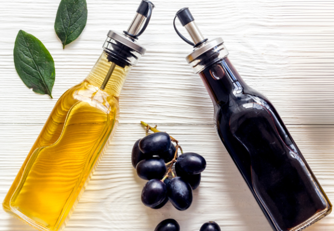 aceto balsamico o aceto di vino